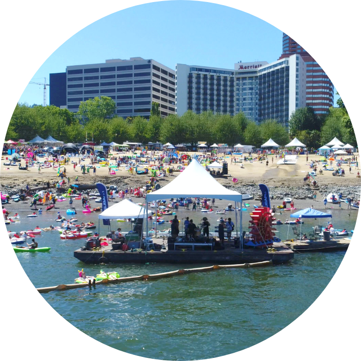 Tom McCall bowl beach