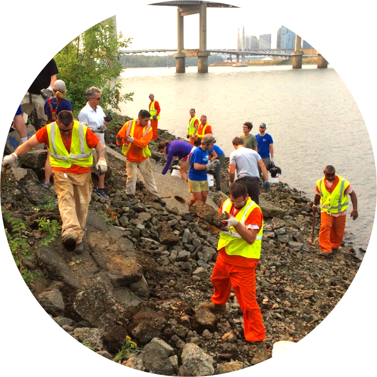 Beach cleanup events